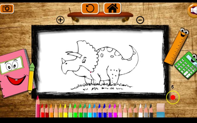 Bts Dinosaur Coloring Book Game