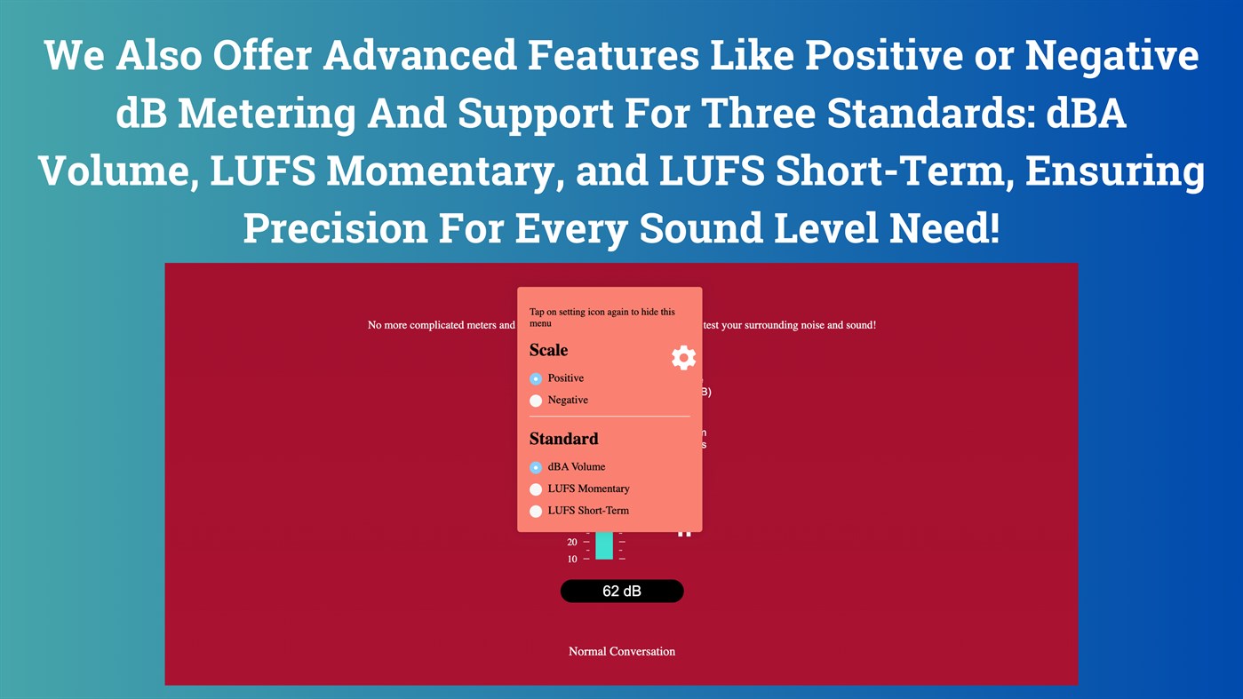 #2. Sound Meter Pro (Windows) Por: CodeRobo.org