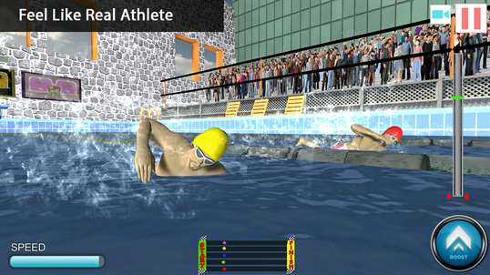 Freestyle Swimming Race 3D screenshot 3
