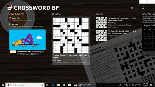 Crossword BF screenshot 1