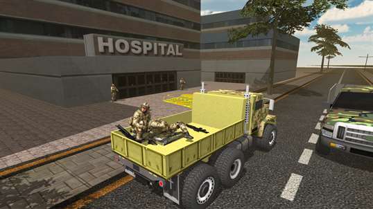 Army Truck Simulator - Military Truck Driving screenshot 2