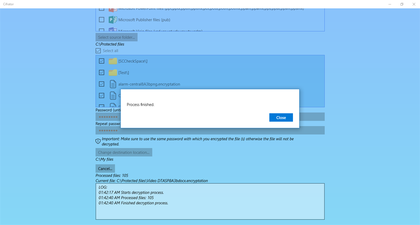 #6. Cifrator (Windows) Por: DevelJOPH