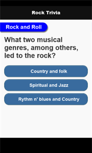 Rock Trivia screenshot 1
