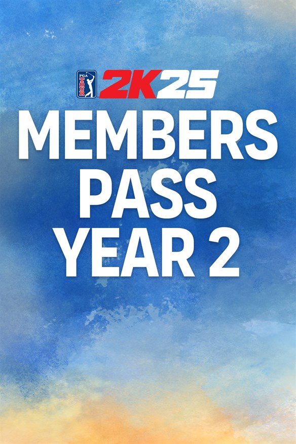 PGA TOUR 2K25 Year 2 Member's Pass Xbox Series X|S and Xbox One cover art