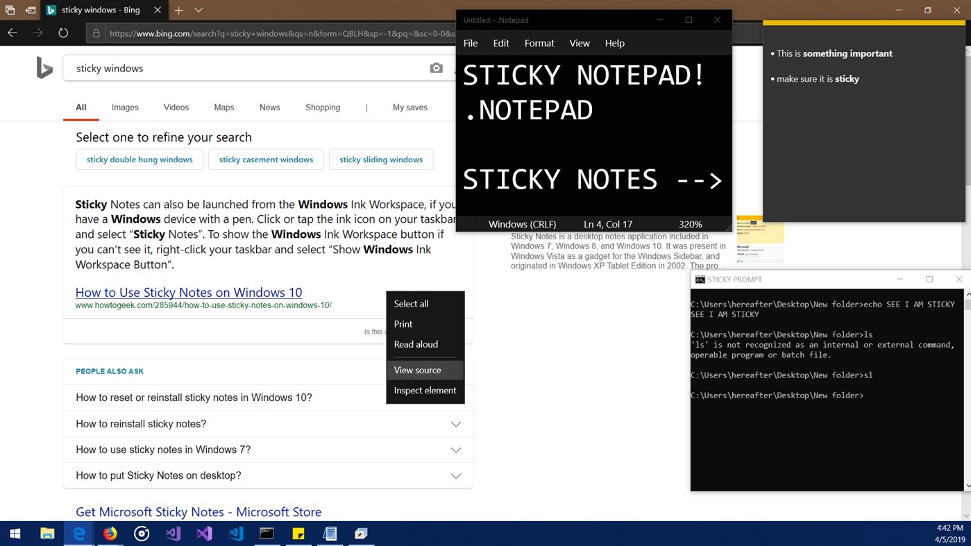#4. Sticky Windows (Windows) 由: Hereafter2