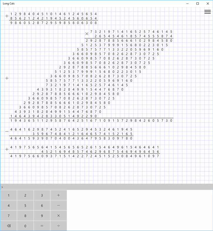 #3. Long Calc (Windows) 由: SyzygyArc