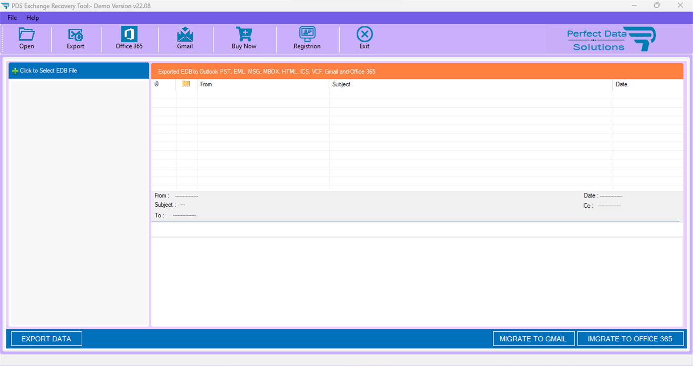 #1. EDB to PST Conversion (Windows) 由: PERFECT DATA SOLUTIONS