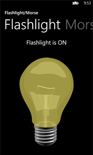 Flashlight/Morse screenshot 2