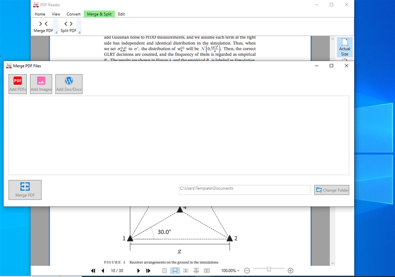 Editing - Split PDF