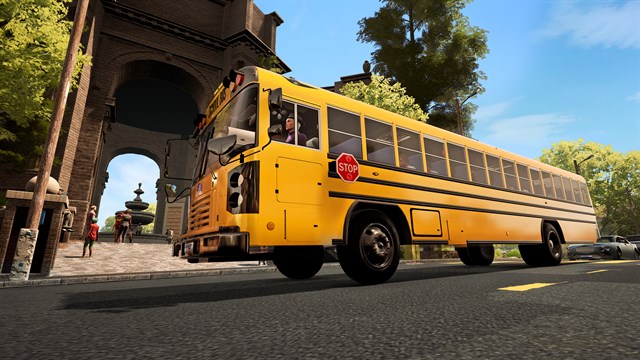 Bus Simulator 21 Next Stop - Official School Bus Extension screenshot 1