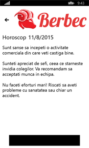 Horoscop Romanesc screenshot 2