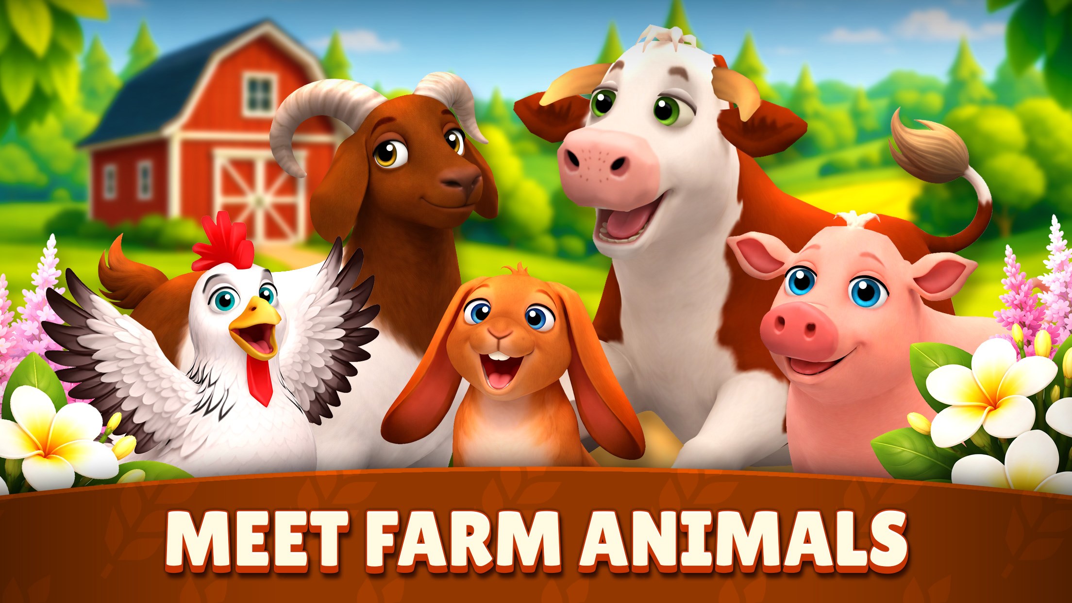 Animal Farm Life: Town Farming screenshot