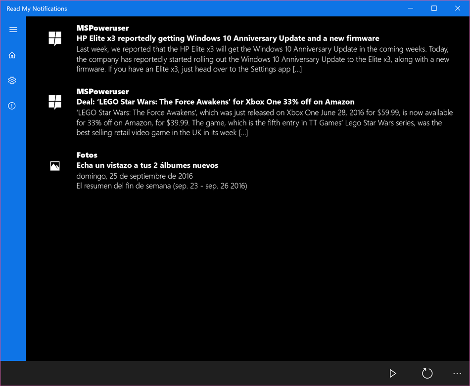 Read my Notifications (Windows) 由: Birdie