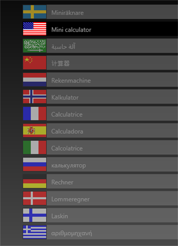 #6. Mini Calculator for Windows (Windows) Göre: Mikael Johansson