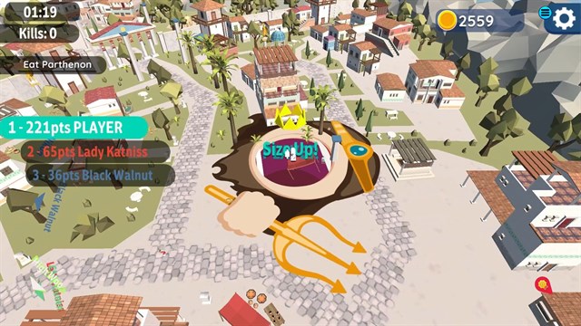 Hole io: Ancient DLC screenshot 1