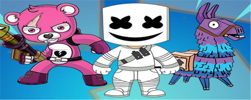 Fortnite Coloring Book marquee promo image