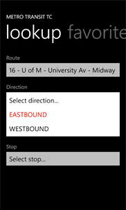 Metro Transit TC screenshot 3