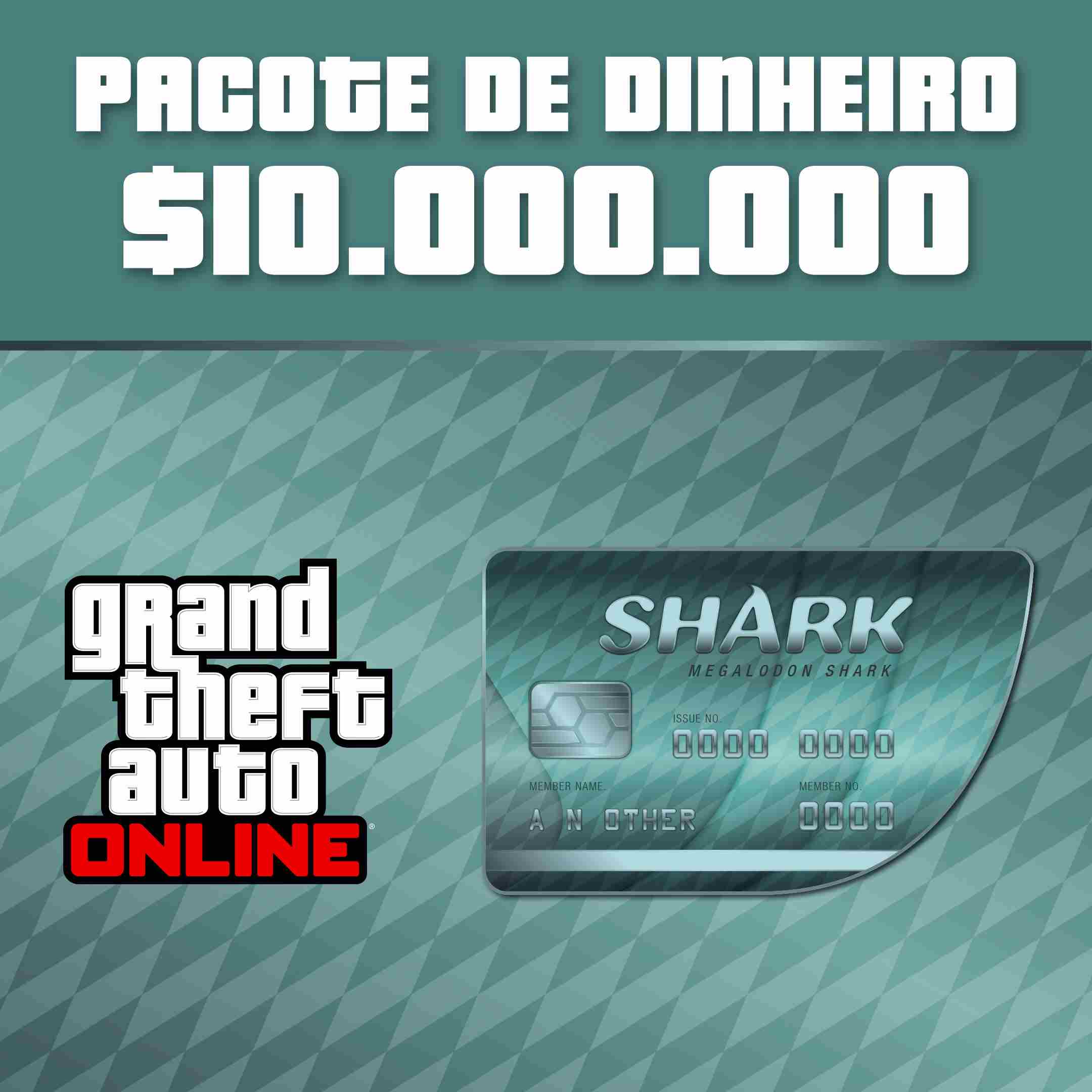 Pacote dinheiro Megalodonte