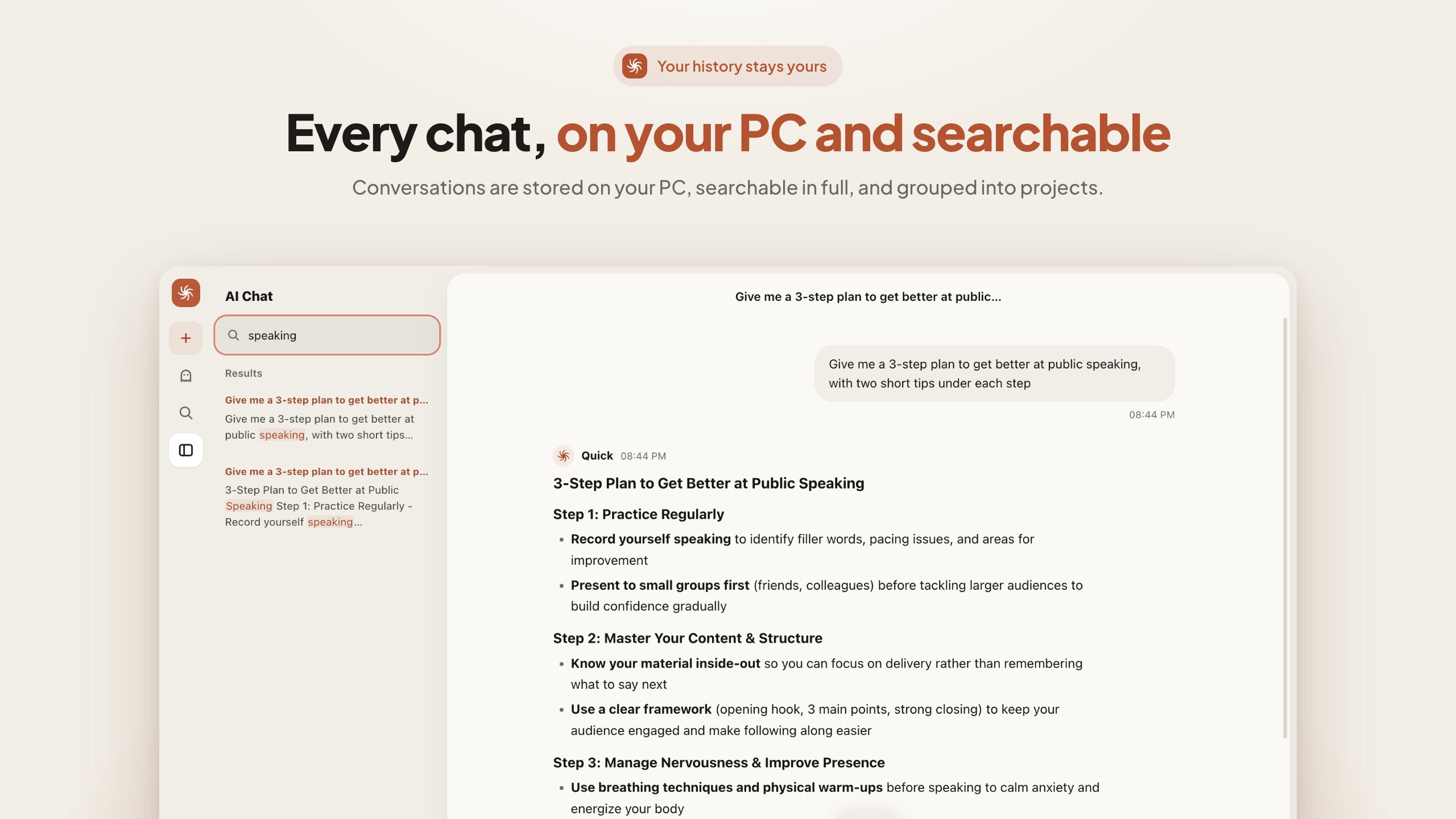 AI Chat : Claude screenshot