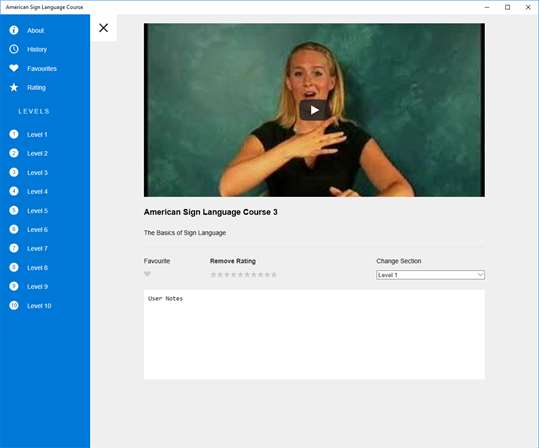 American Sign Language Course screenshot 3