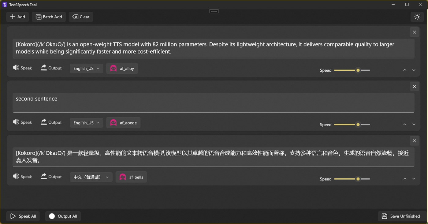 #2. Text2Speech Tool (Windows) Podle: ssz666