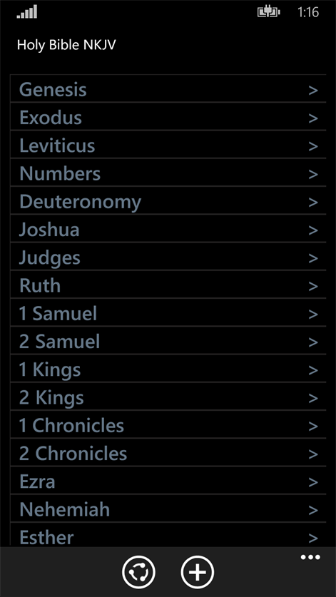 Holy Bible NKJV Free Screenshots 1