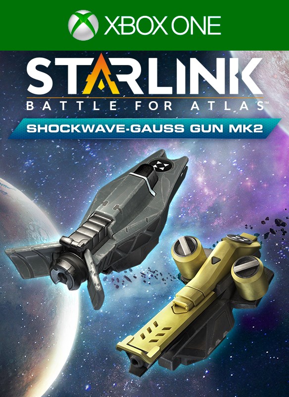 Starlink: Battle for Atlas™ - Pacote de Armas Canhão de impacto e Canhão de Gauss Mk.2