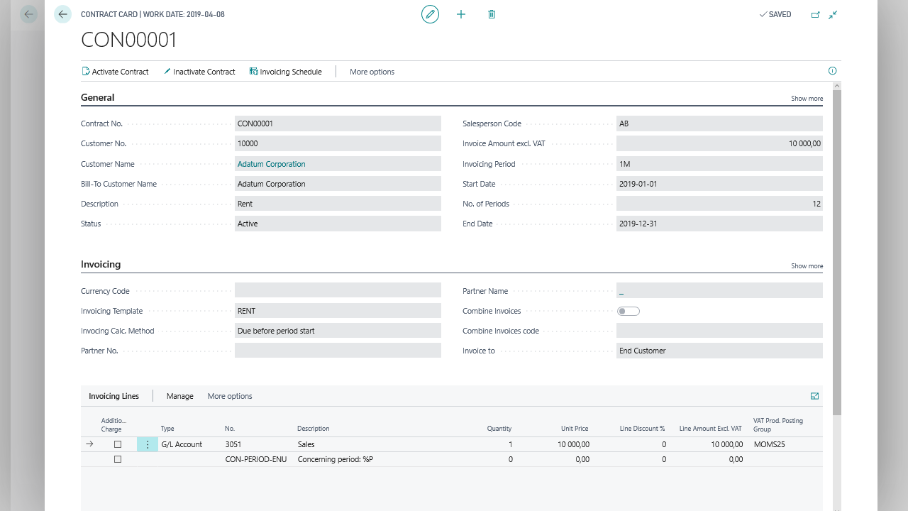 Snapshot 1 of Illuminated Contracts