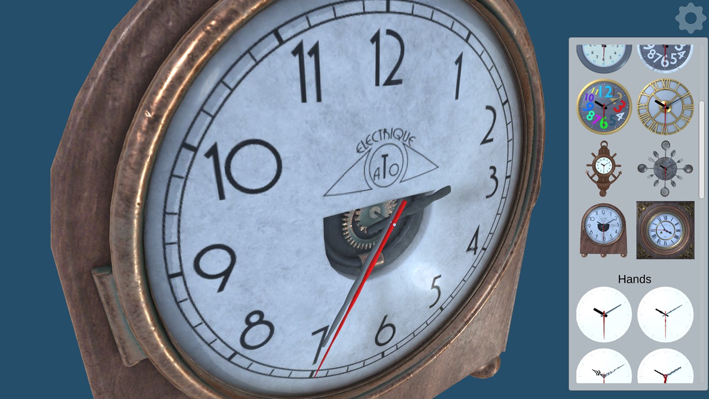 #2. 3D Clock+ (Windows) بواسطة: Learning Playground Apps