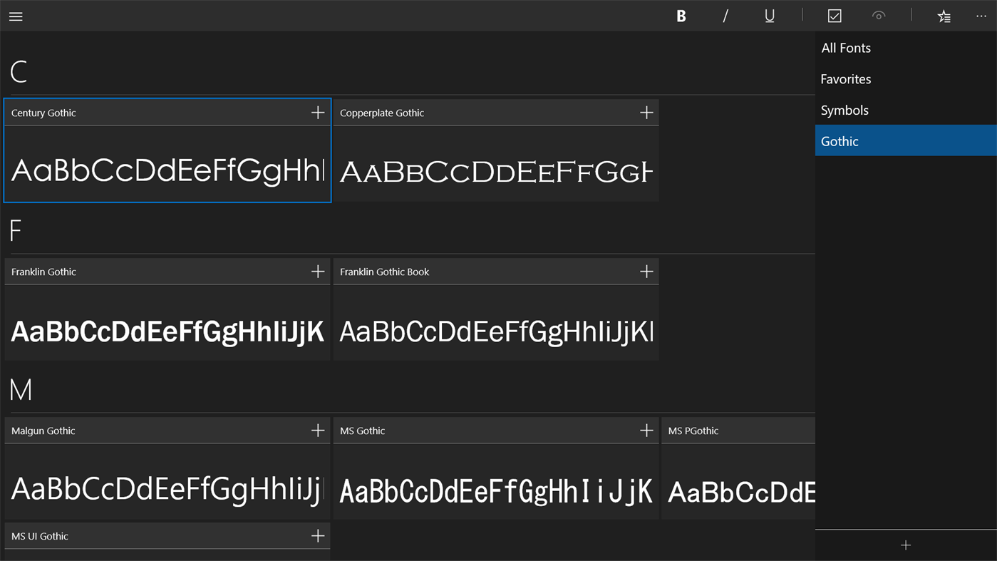 #3. fontly (Windows) โดย: JTek Apps