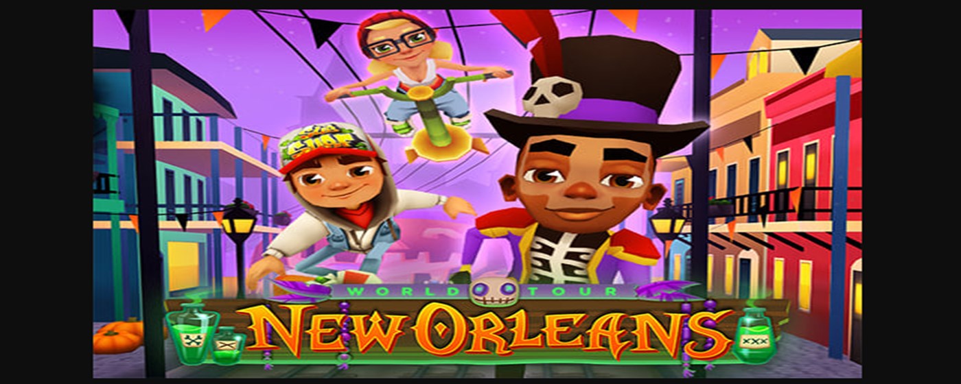 Subway Surfers New Orleans Game marquee promo image