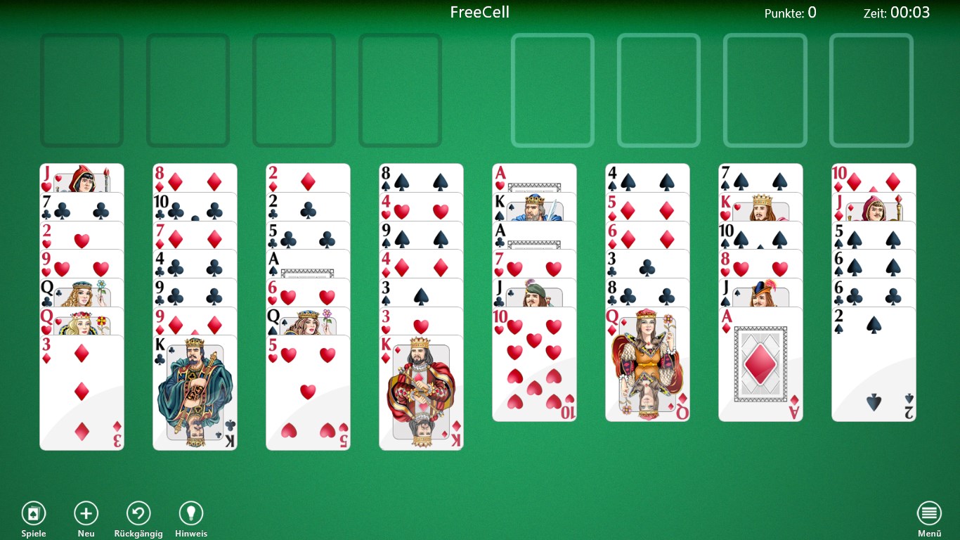 Freecell Solitar Beziehen Microsoft Store De De