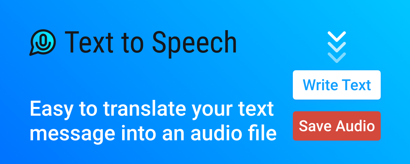 Text to Speech for Browser marquee promo image