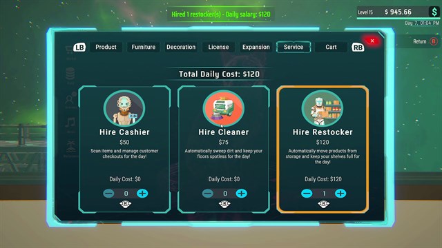 Starmart: A Space Supermarket Simulator screenshot 3