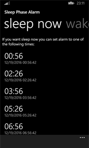 Sleep Phase Alarm screenshot 1