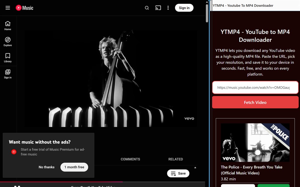Youtube Download as MP4