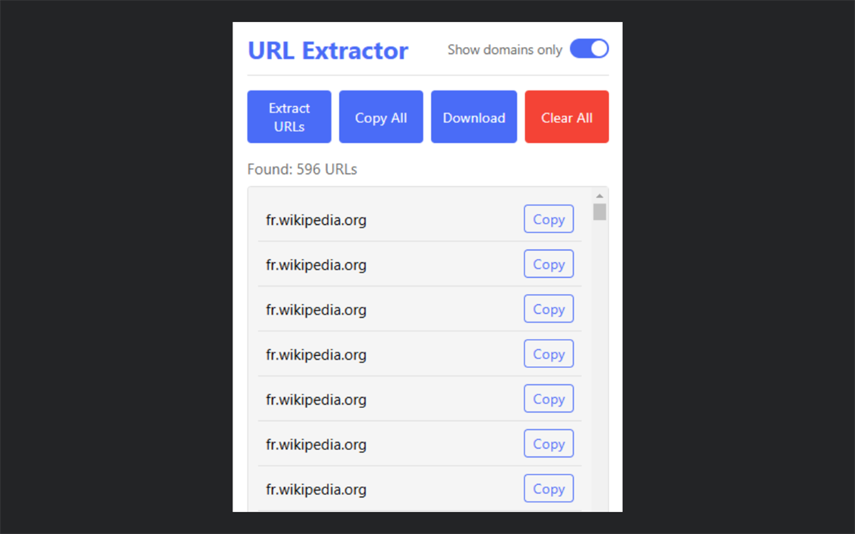 URL Extractor