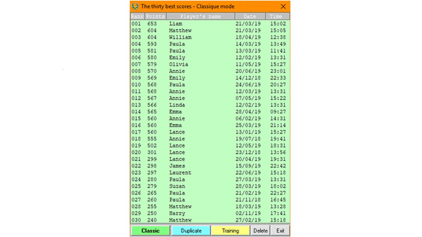 #3. Ordi Mots scrabble game (Windows) Przez: Ludik Soft
