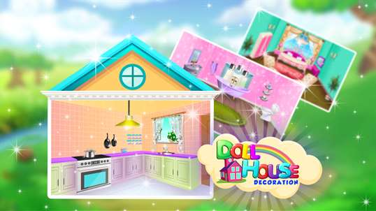 Doll House Design & Decoration : Kids Game screenshot 2