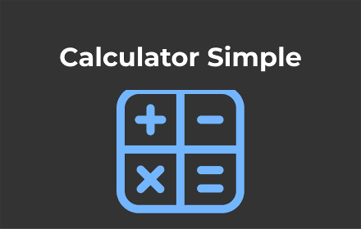 Calculator Simple & Basic – Offline