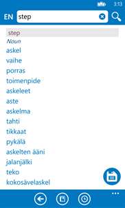 Finnish English dictionary ProDict Free screenshot 2