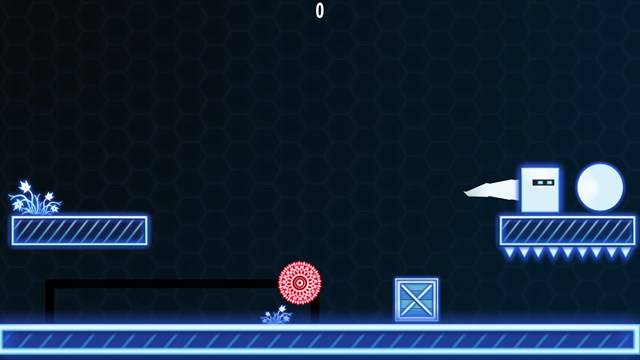 2D Neon Cube screenshot 4