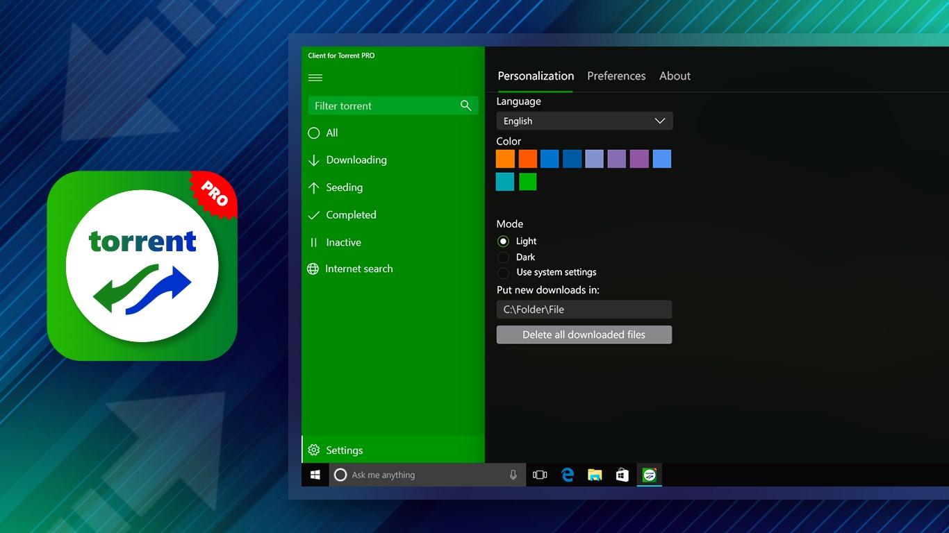 Client For Torrent PRO – Microsoft-Apps
