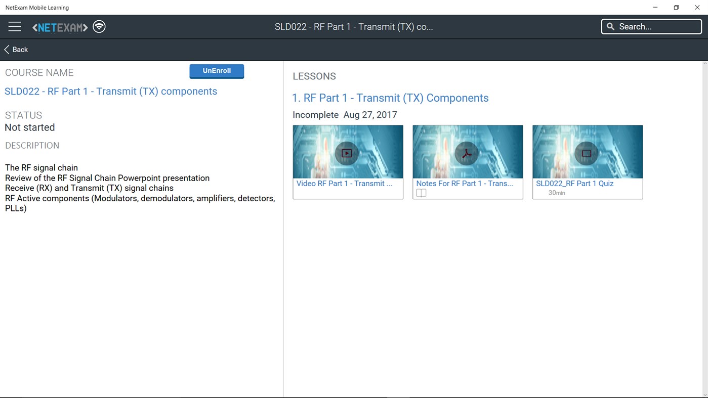 #6. NetExam Mobile Learning (Windows) By: Media Defined