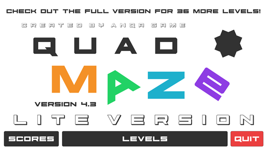 Quad Maze Lite screenshot 4