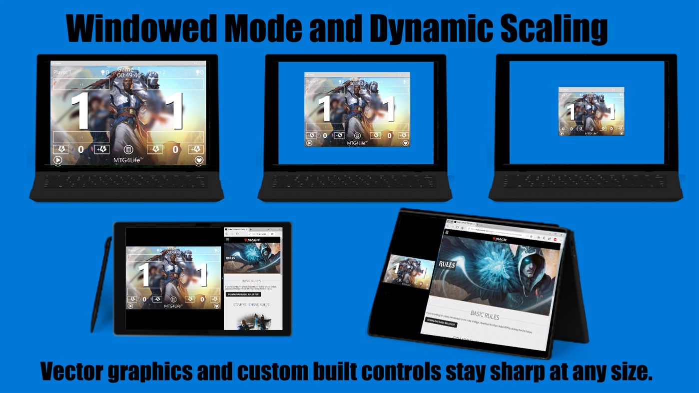 #5. MTG 4 Life (Magic The Gathering Life Counter) (Windows) 来自: Corleone Studios