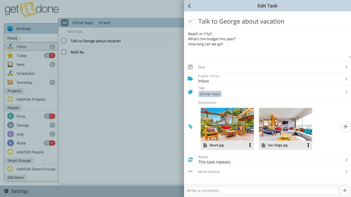 #2. Get It Done - Tasks (Windows) 由: marcucio