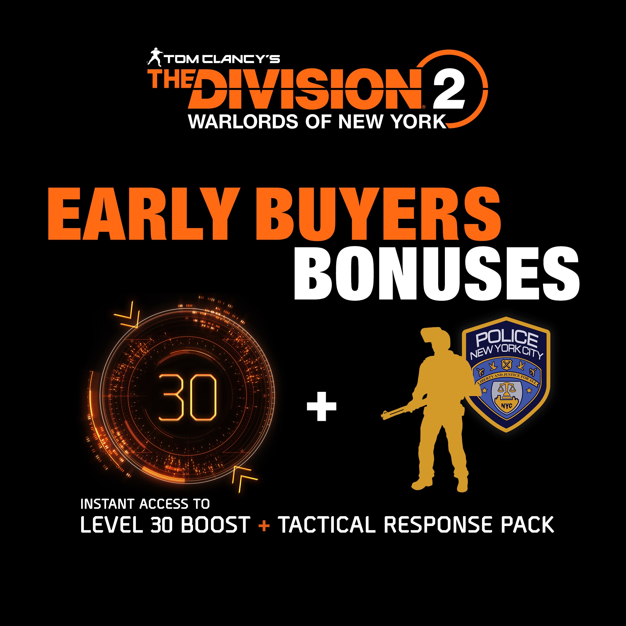 THE DIVISION 2 WARLORDS OF NEW YORK TACTICAL RESPONSE PACK