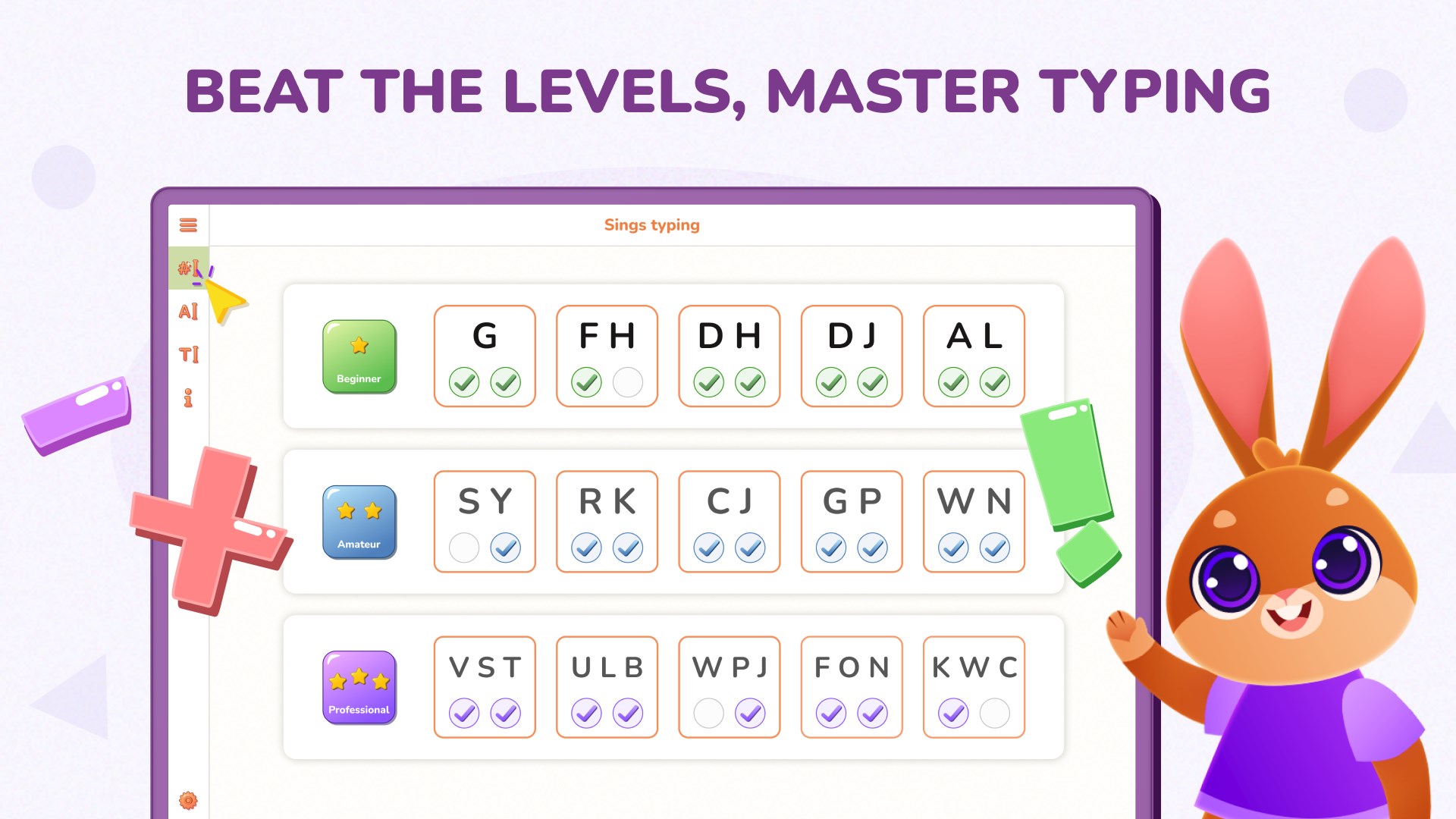 Typing Class for Kids — Qwerty world screenshot