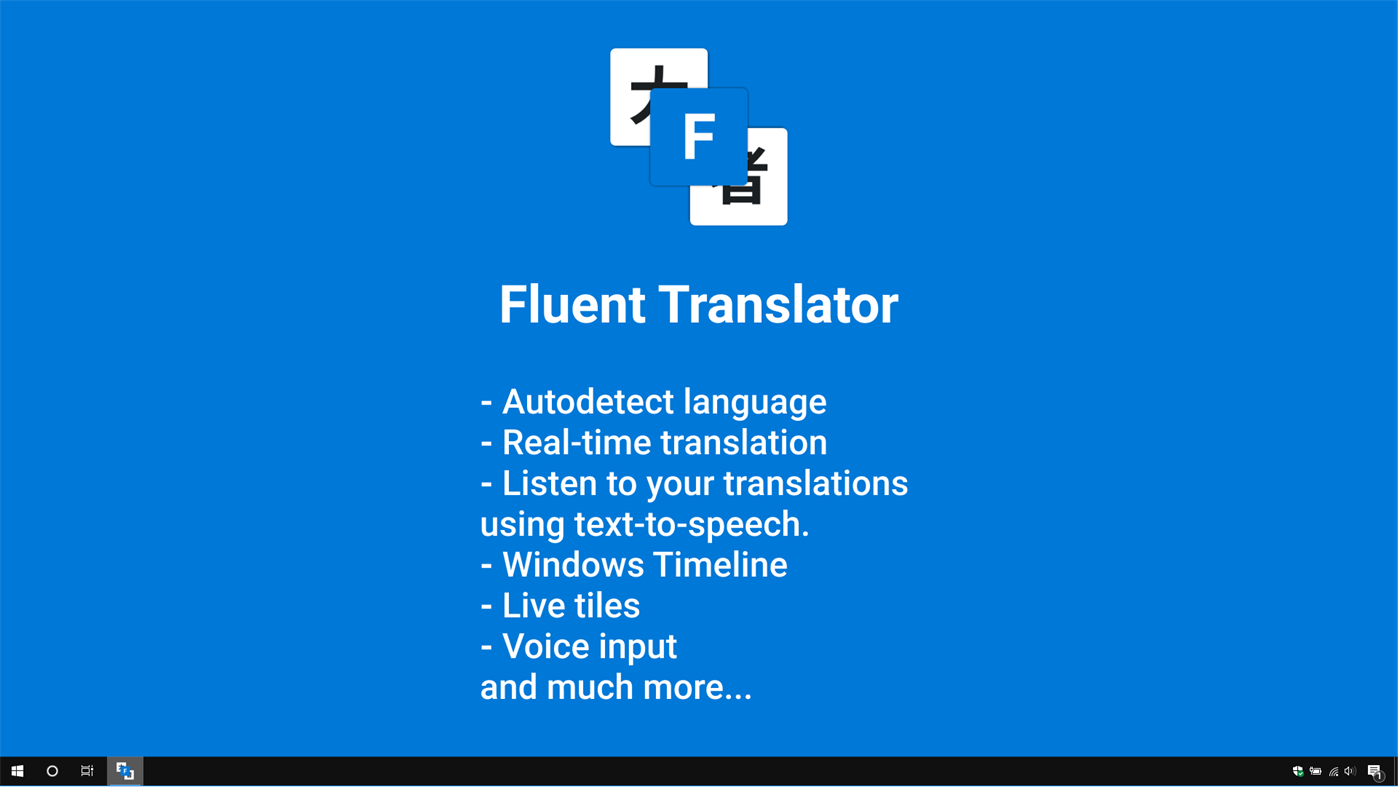#5. Fluent Translator (Windows) 由: Twenty One Team